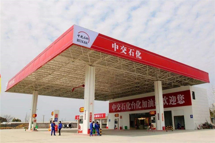 门头沟加油站钢结构网架案例6